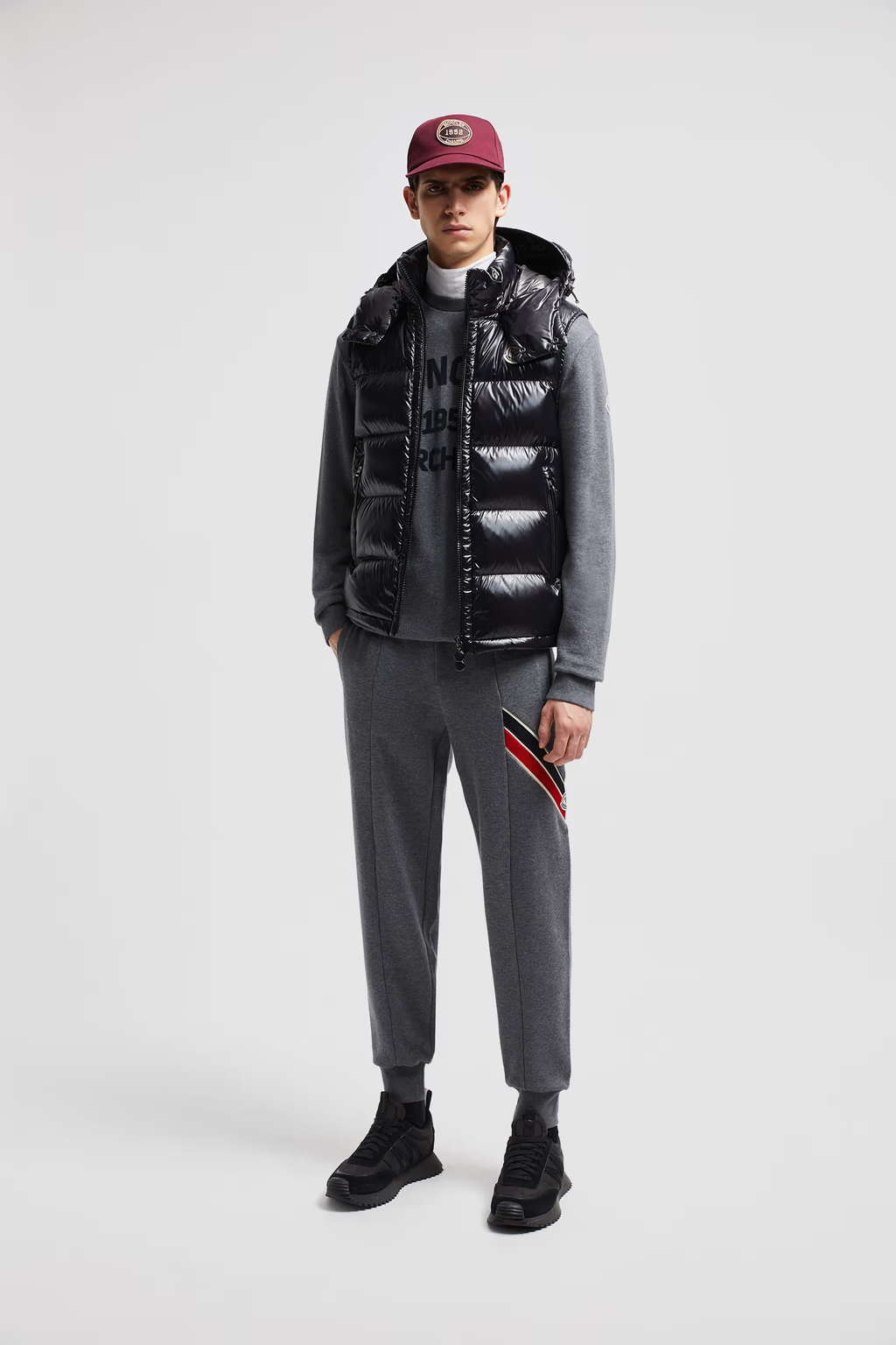 Gilet Moncler à capuche