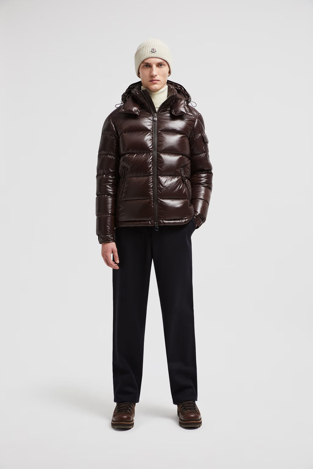 Doudoune courte à capuche Moncler Maya