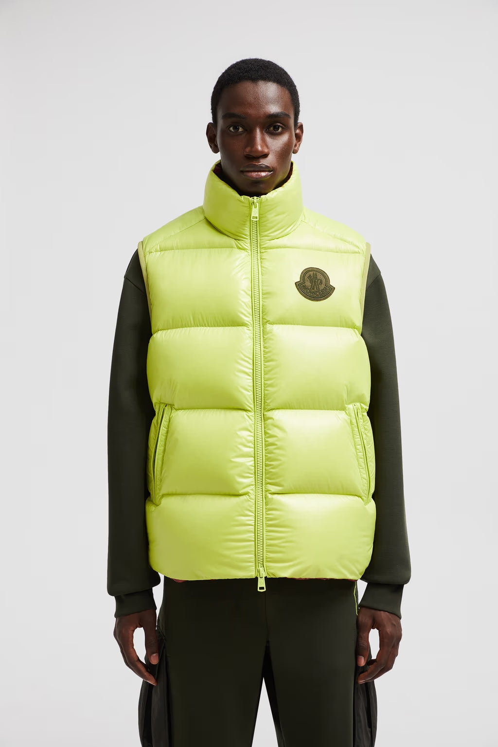 Gilet Sumido Moncler Vert citron